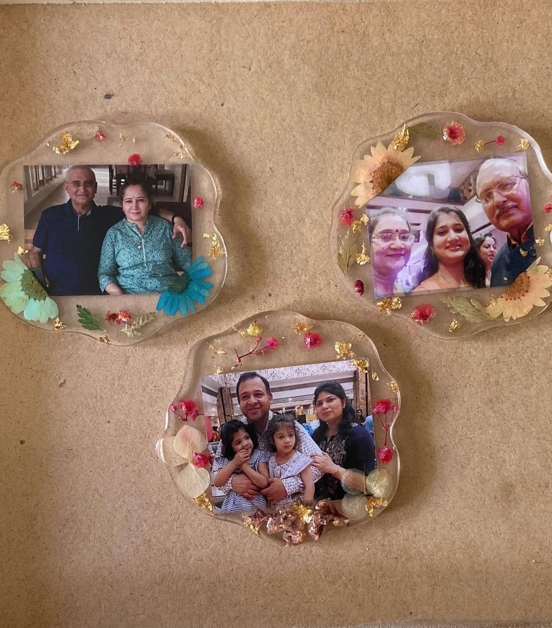 Personalized Photo Resin Magnet – Unbreakable & Premium Quality Keepsake