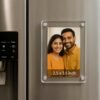 Personalized Polaroid Magnet – Transparent Acrylic Photo & Message Keepsake