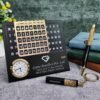 Customized Calander Pen& Keychain Combo