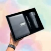 Customized Diary, Pen, and Flask Combo