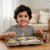 Personalized Kids Tiffin Plate Set: Photo & Name Customization
