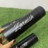 Black Temperature Bottle with Personalized Name – Premium Smart Flask