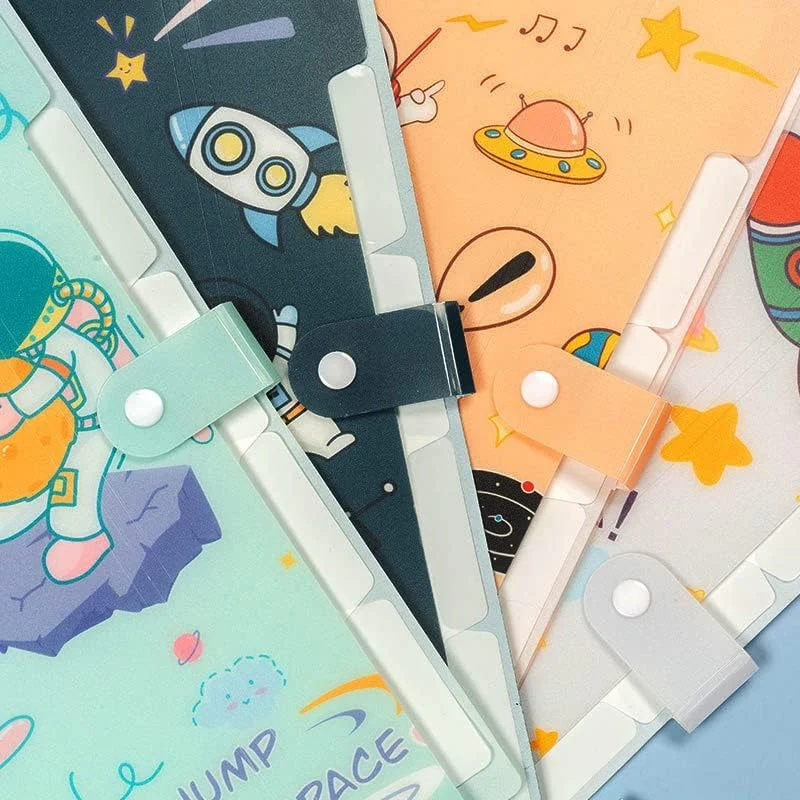 Space File Folder ✨ | Secure Button Lock for Easy Storage - Image 3