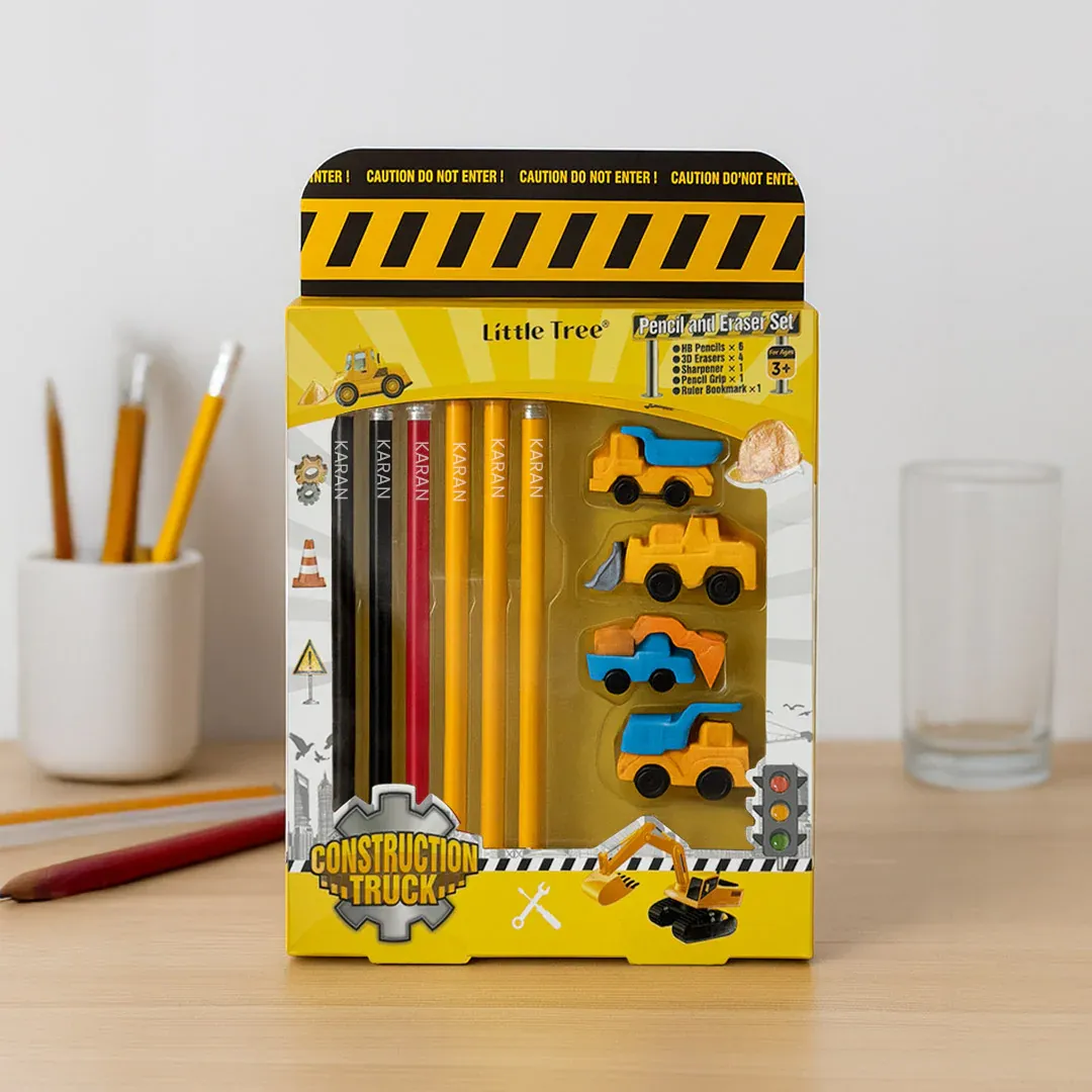 Personalized Pencil Set for Boys & Girls